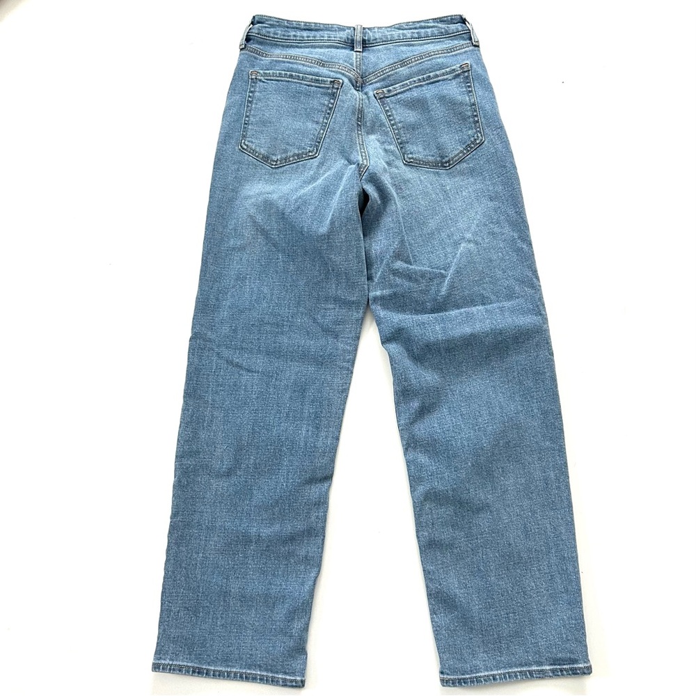 Old Navy Medium Wash OG Loose Relaxed Cotton Stretch High-Waisted Denim Jeans - Picture 5 of 8